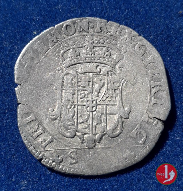 Mezza lira I tipo 1652 (Torino)