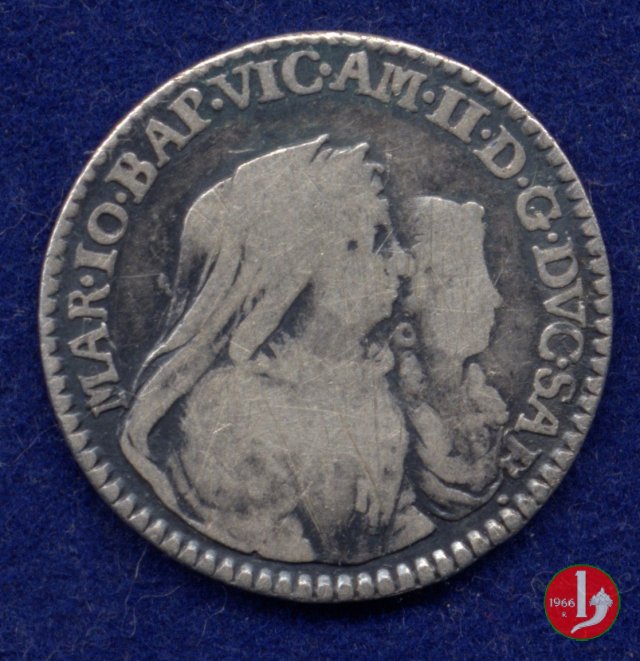 Mezza lira 1679 (Torino)