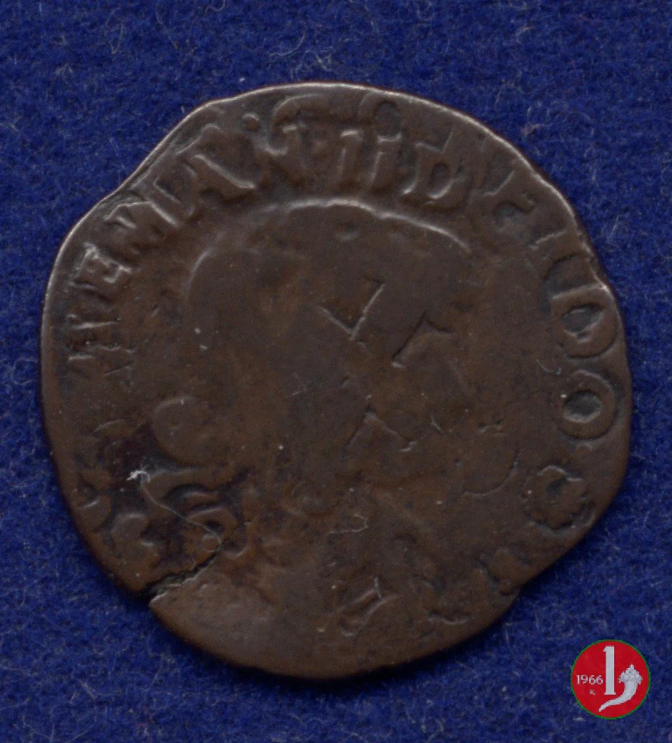 Mezzo soldo II tipo 1648 (Torino)