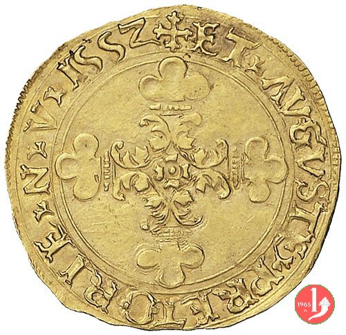 Scudo d'oro della croce V tipo 1552 (Aosta)