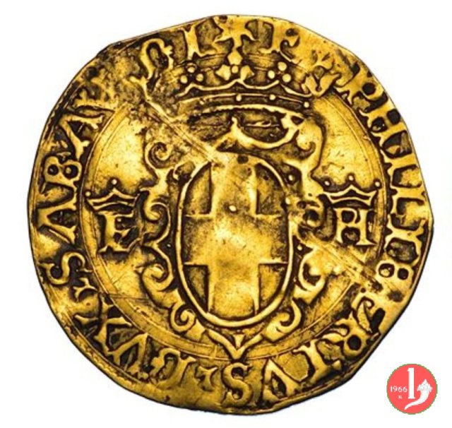 Scudo d'oro del sole II tipo 1555 (Chambéry)
