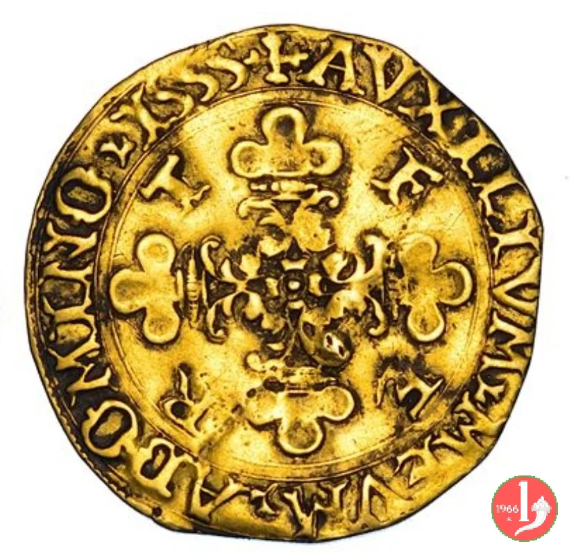 Scudo d'oro del sole II tipo 1555 (Chambéry)