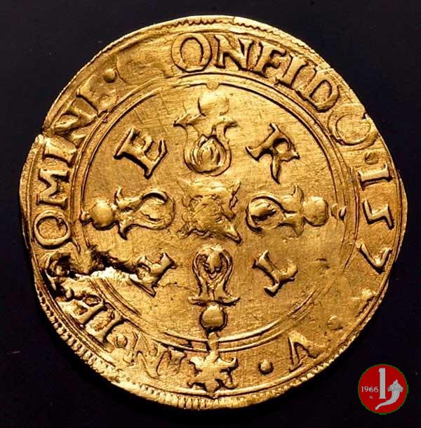 Scudo d'oro del sole VI tipo 1577 (Vercelli)