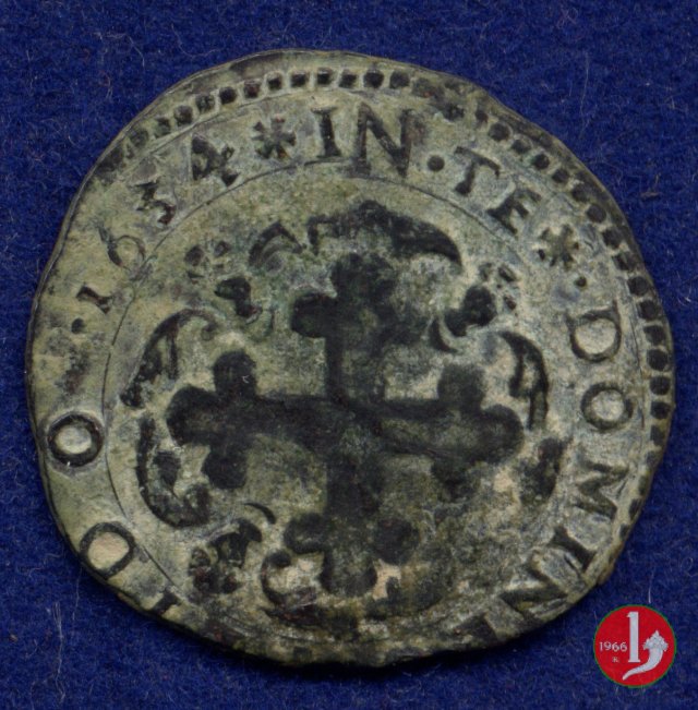 Soldo II tipo 1634 (Torino:Vercelli)