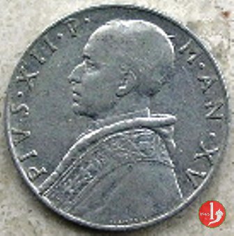 10 Lire V Tipo 1953 (Roma)