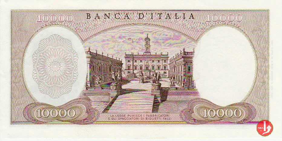 10.000 lire Michelangelo Buonarroti 1968