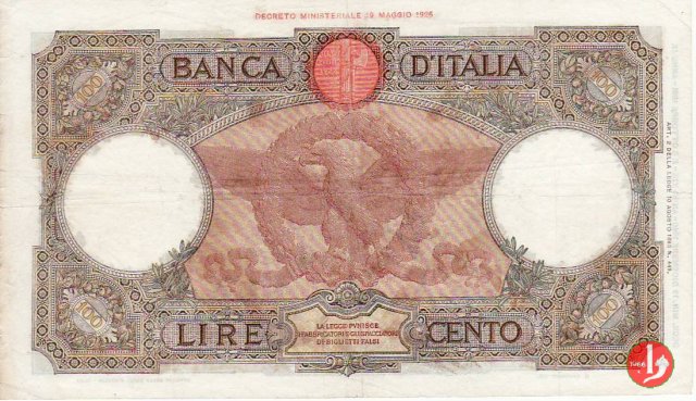 100 Lire Capranesi "Roma" 1940