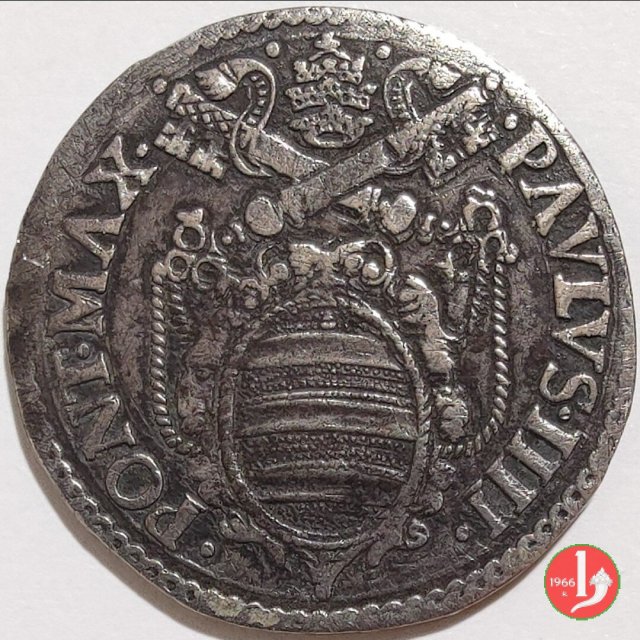 Testone (senza data - con volute) 1555-1559 (Ancona)