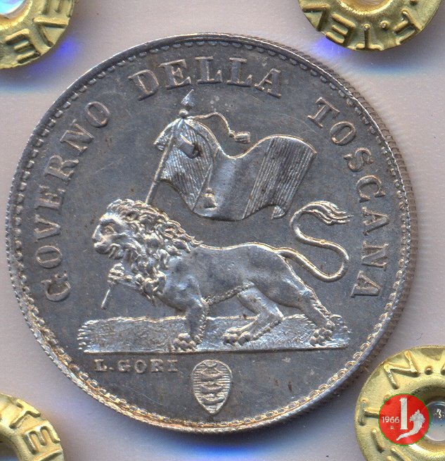 1 fiorino 1859 (Firenze)