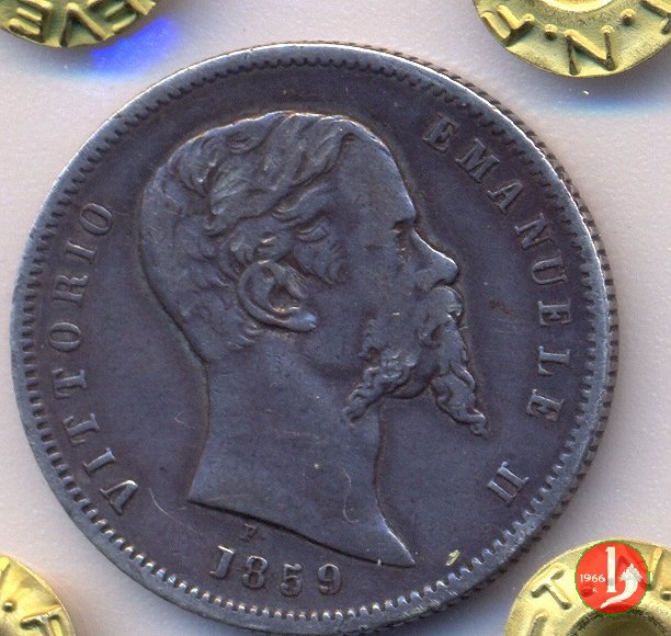 1 lira per Bologna 1859 (Bologna)