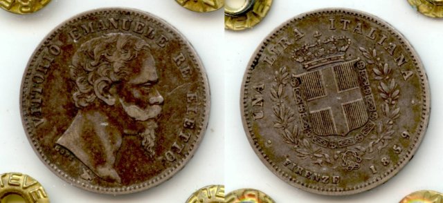 1 lira per Firenze 1859 (Firenze)