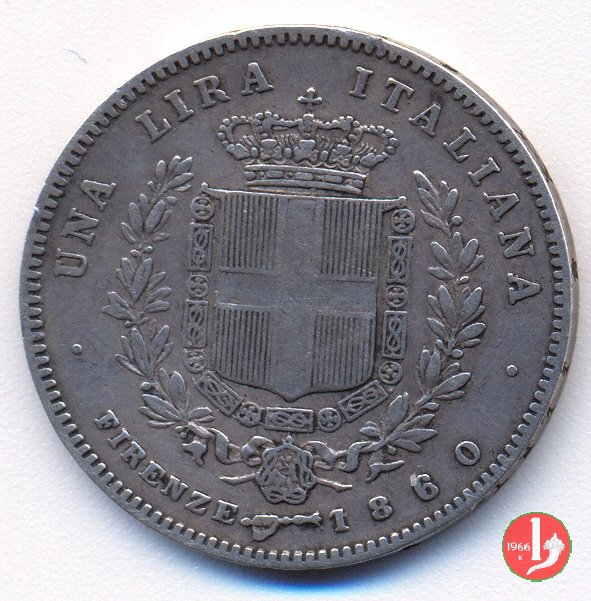 1 lira per Firenze 1860 (Firenze)