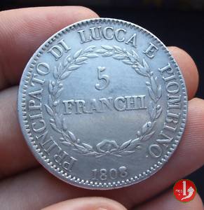 5 franchi 1808 (Firenze)