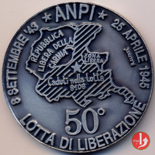 ANPI CARNIA 50° Anniversario Della Lotta di Liberazione 1995