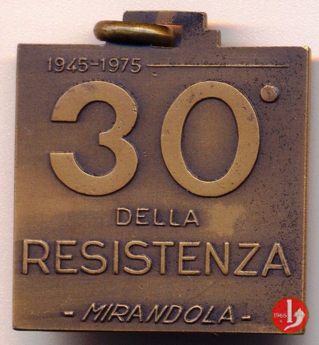 Mirandola nel 30° Anniversario della Liberazione 1975