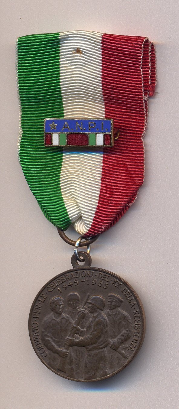 Comitato del XX° della Resistenza 1965 