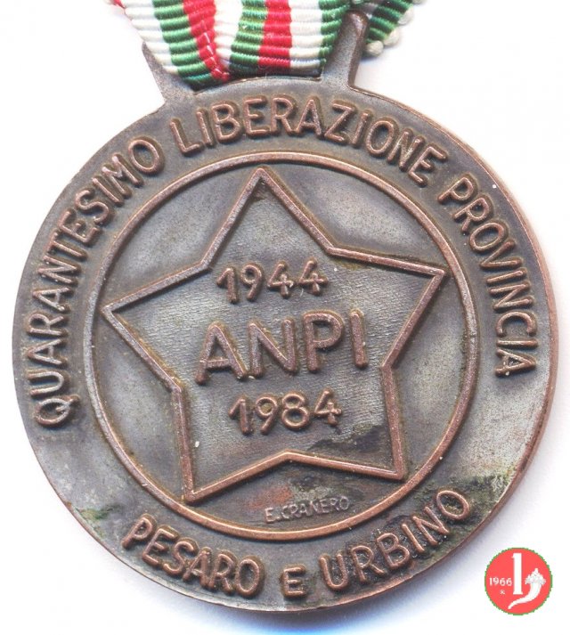 Pesaro e Urbino Quarantesimo Liberazione Provincia 1984