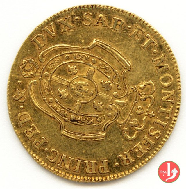 Carlino da 5 doppiette 1773 (Torino)