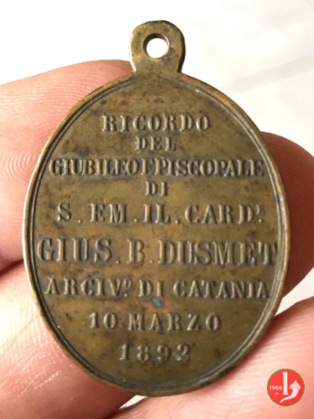 Giubileo Episc. del Card. G. Dusmet 1892 1892