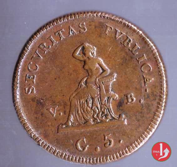 5 grani (1814-1816) 1815 (Palermo)