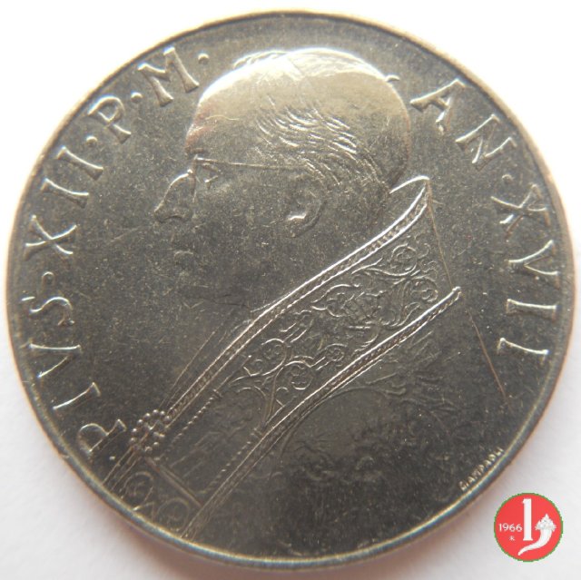 100 Lire VI Tipo 1955 (Roma)