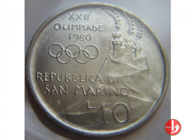 10 Lire 1980 (Roma)