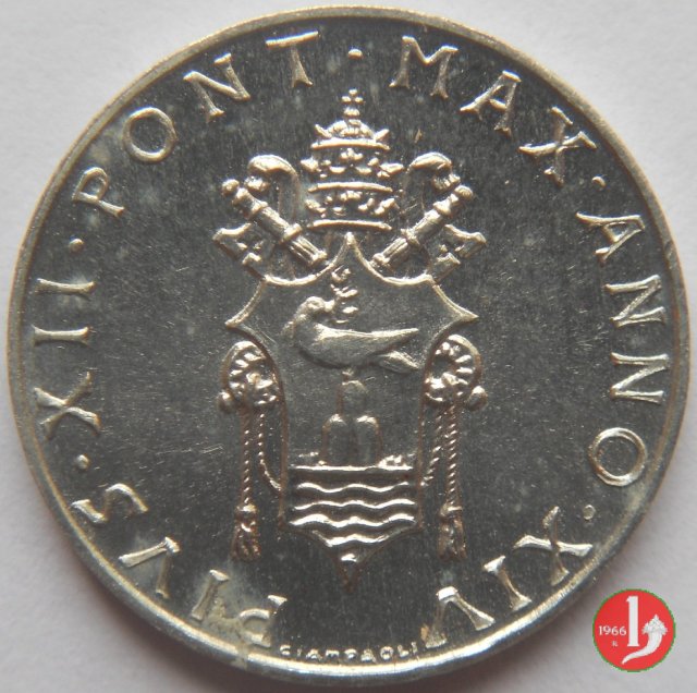 1 Lira V Tipo 1952 (Roma)