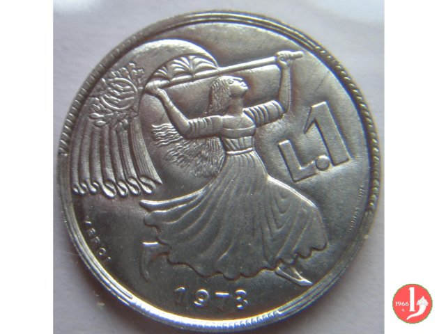 1 Lira 1973 (Roma)