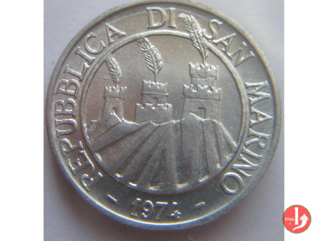 1 Lira 1974 (Roma)