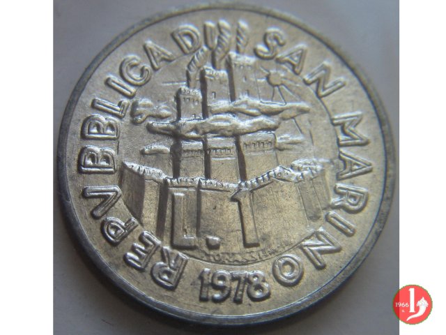 1 Lira 1978 (Roma)