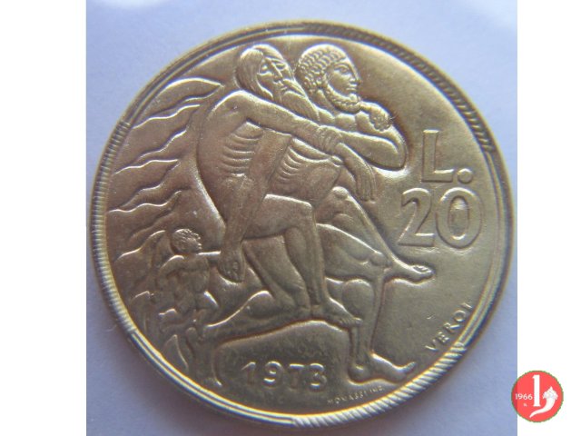 20 Lire 1973 (Roma)