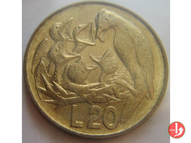 20 Lire 1975 (Roma)