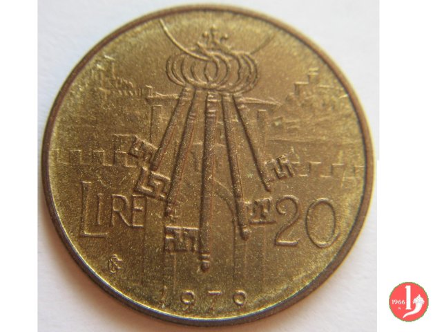 20 Lire 1979 (Roma)