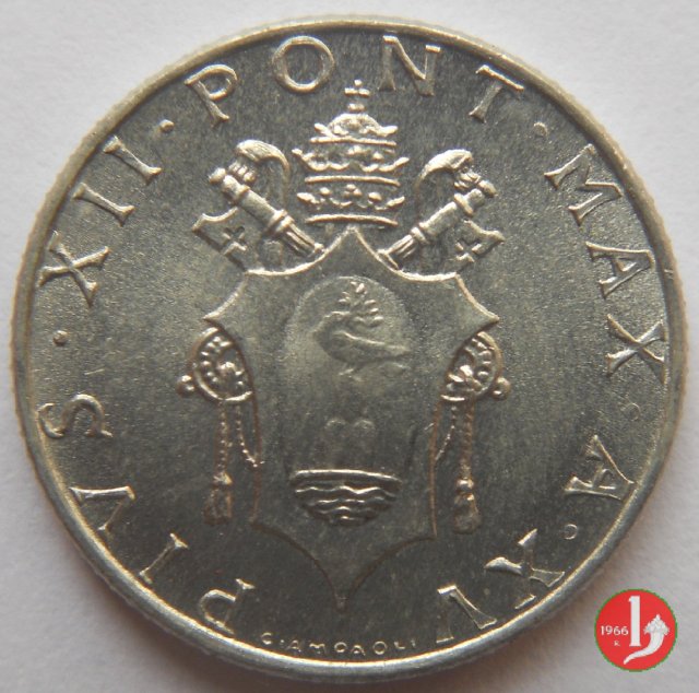 2 Lire V Tipo 1953 (Roma)