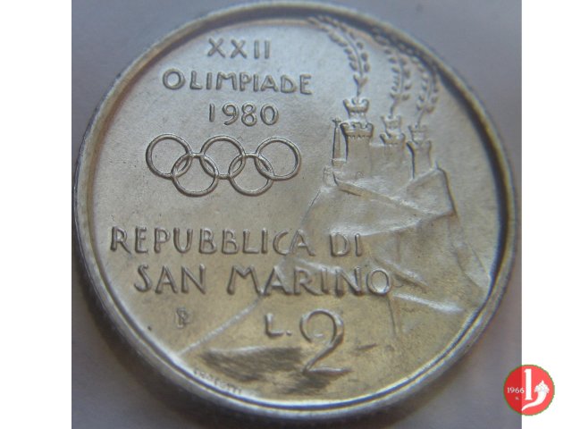 2 Lire 1980 (Roma)