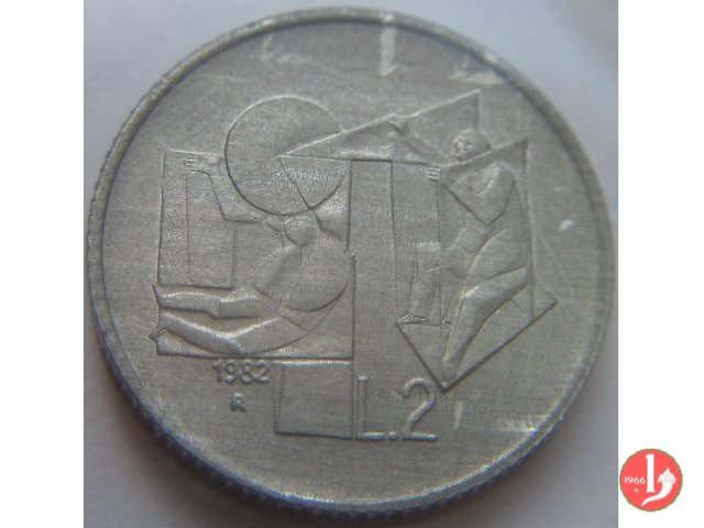 2 Lire 1982 (Roma)