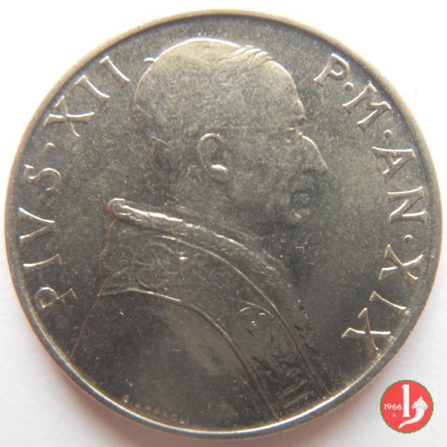 50 Lire 1957 (Roma)