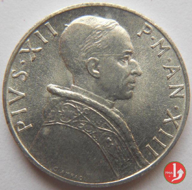 5 Lire V Tipo 1951 (Roma)