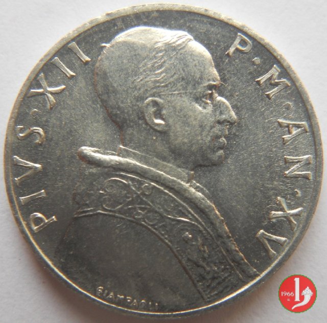 5 Lire V Tipo 1953 (Roma)