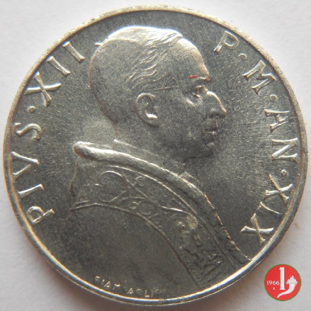 5 Lire V Tipo 1957 (Roma)