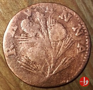Quattrino CON ZECCA, SENZA DATA 1740-1758 (Ravenna)