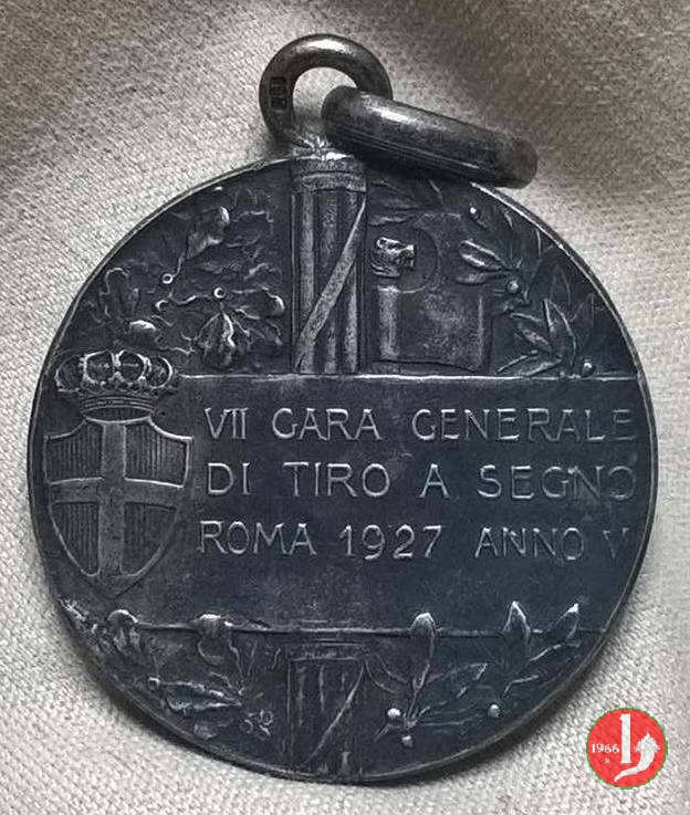 Gara Gen. di Tiro a Segno Roma -C- 1927