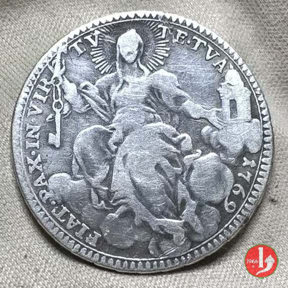 doppio giulio DEL POSSESSO 1769 (Roma)