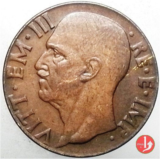 10 centesimi impero bronzital 1942 (Roma)