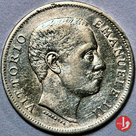 1 lira aquila sabauda 1906 (Roma)