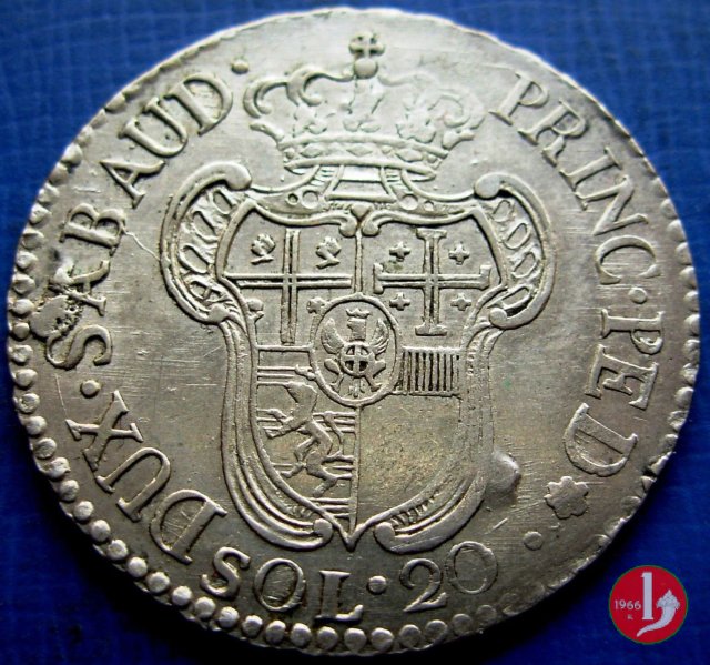 20 soldi 1795 (Torino)