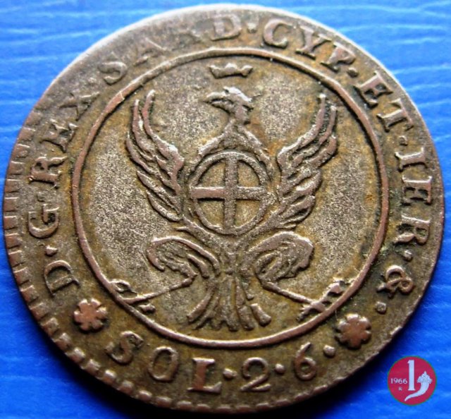 2,6 soldi 1814 (Torino)