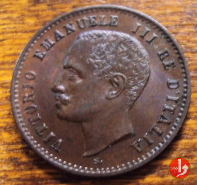 2 centesimi valore 1903 (Roma)
