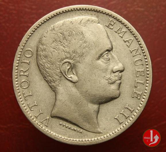 2 lire aquila sabauda 1903 (Roma)