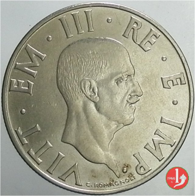 2 lire impero 1939 (Roma)